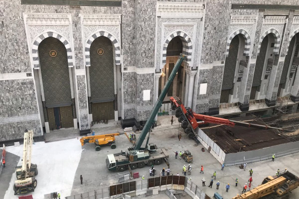 No fatalities in new Makkah crane accident