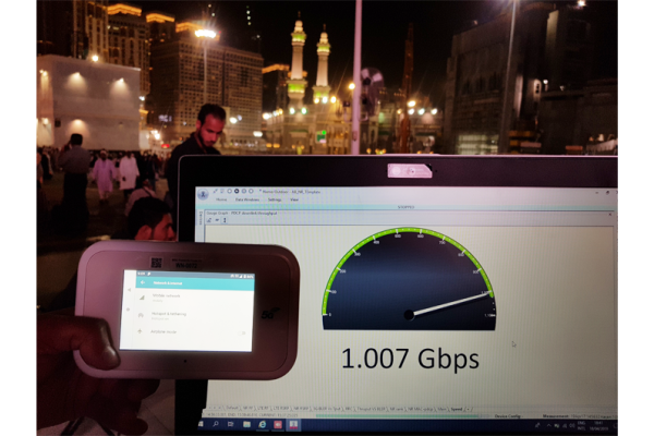 Mobily first to test 5G near Makkah’s Grand Mosque