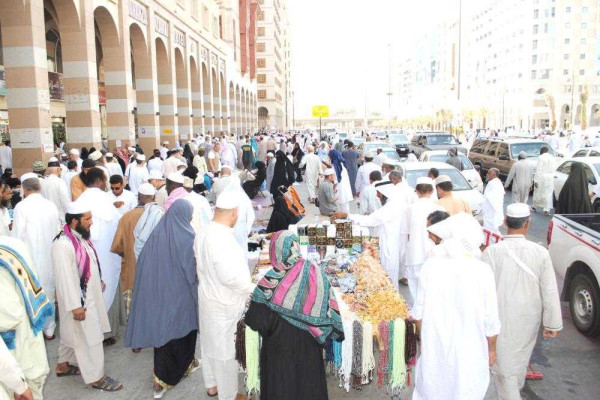 Madinah teeming with pilgrims; authorities ensure best services