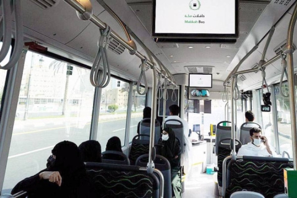 Trials for public transport buses in Makkah launched
