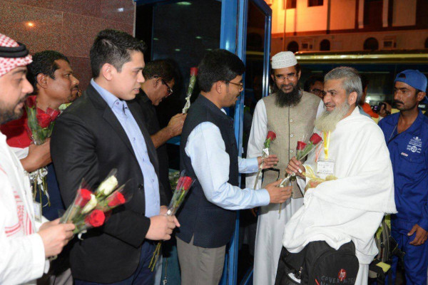 First batch of Indian Hajis arrive in Makkah