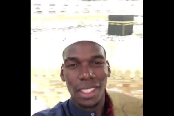 Paul Pogba shares spiritual trip to Makkah on social media