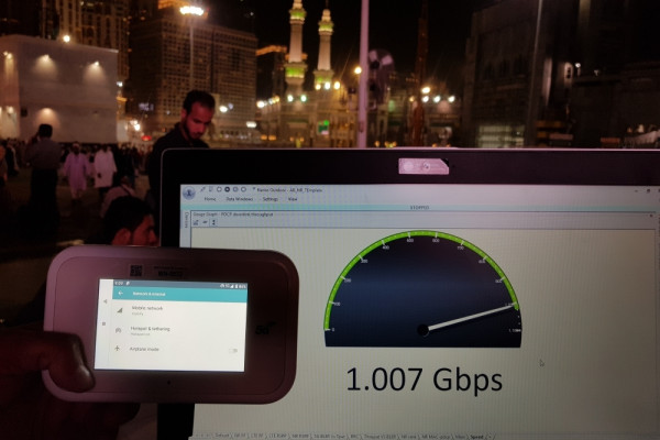 Mobily tests 5G in Haram area, reaches 1GB speeds