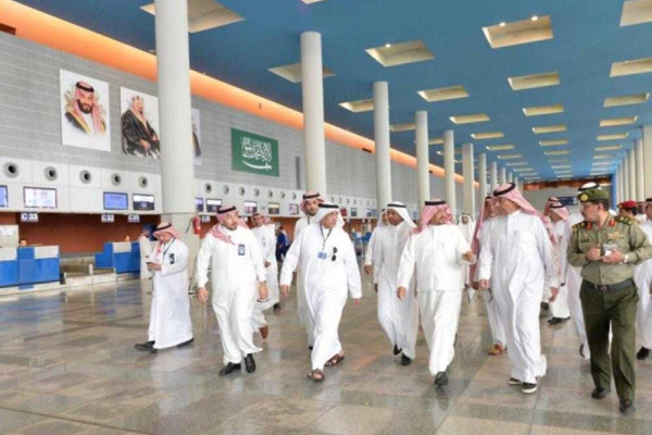 Ministers inspect facilities at new Jeddah airport and Haj terminal