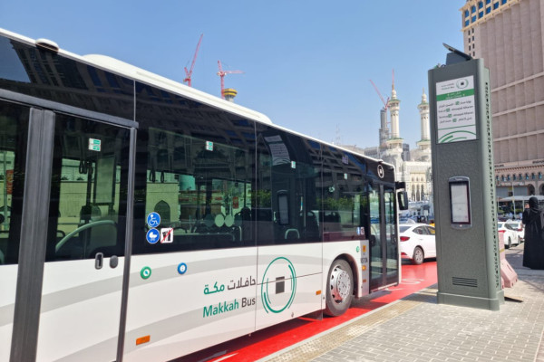 Trial runs for public transport buses in Makkah