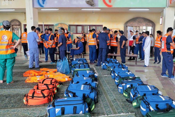 More than 1,600 Saudi Red Crescent volunteers to provide emergency services during Hajj