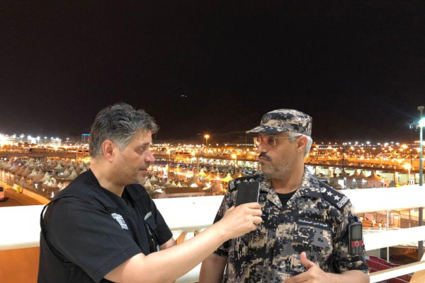 Security of the Mashaer train begins on Arafat day and continues till end of Haj