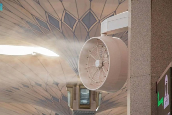 Several measures adopted to protect visitors of Prophet's Mosque from summer heat