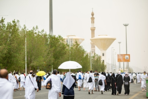 Pilgrims ascend Arafat for climax of Hajj