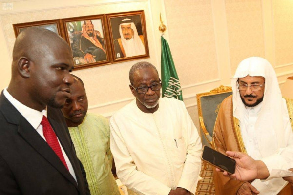 Gambian minister is all praise for facilities for pilgrims