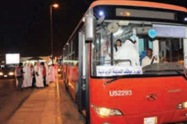 Three million people in Madinah benefit from shuttle transport