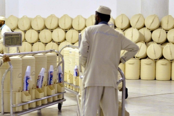 100 samples of Zamzam water tested everyday