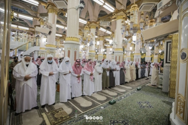 Old structure at Prophet’s Mosque opens for worshipers