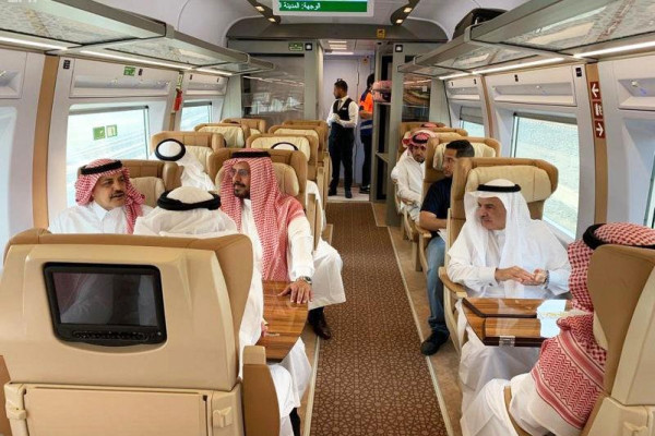 Saudi Shoura Council delegation visits Haramain High-Speed Railway