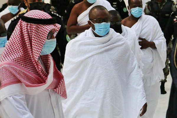 Saudi- President of Guinea-Bissau Performs Umrah Rituals