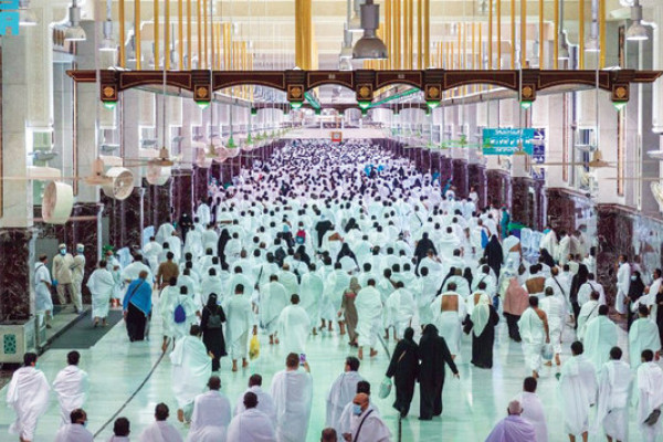 First full Friday prayers at Two Holy Mosques