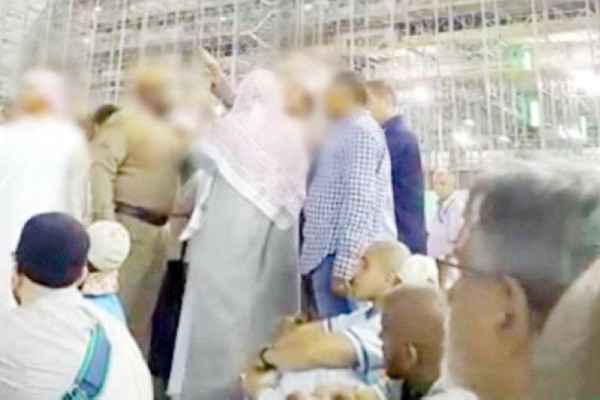 Saudi arrested for slapping  cop inside Grand Mosque