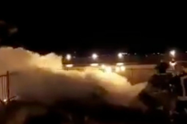 Fire at Islam's third holiest mosque at same time as Notre Dame inferno